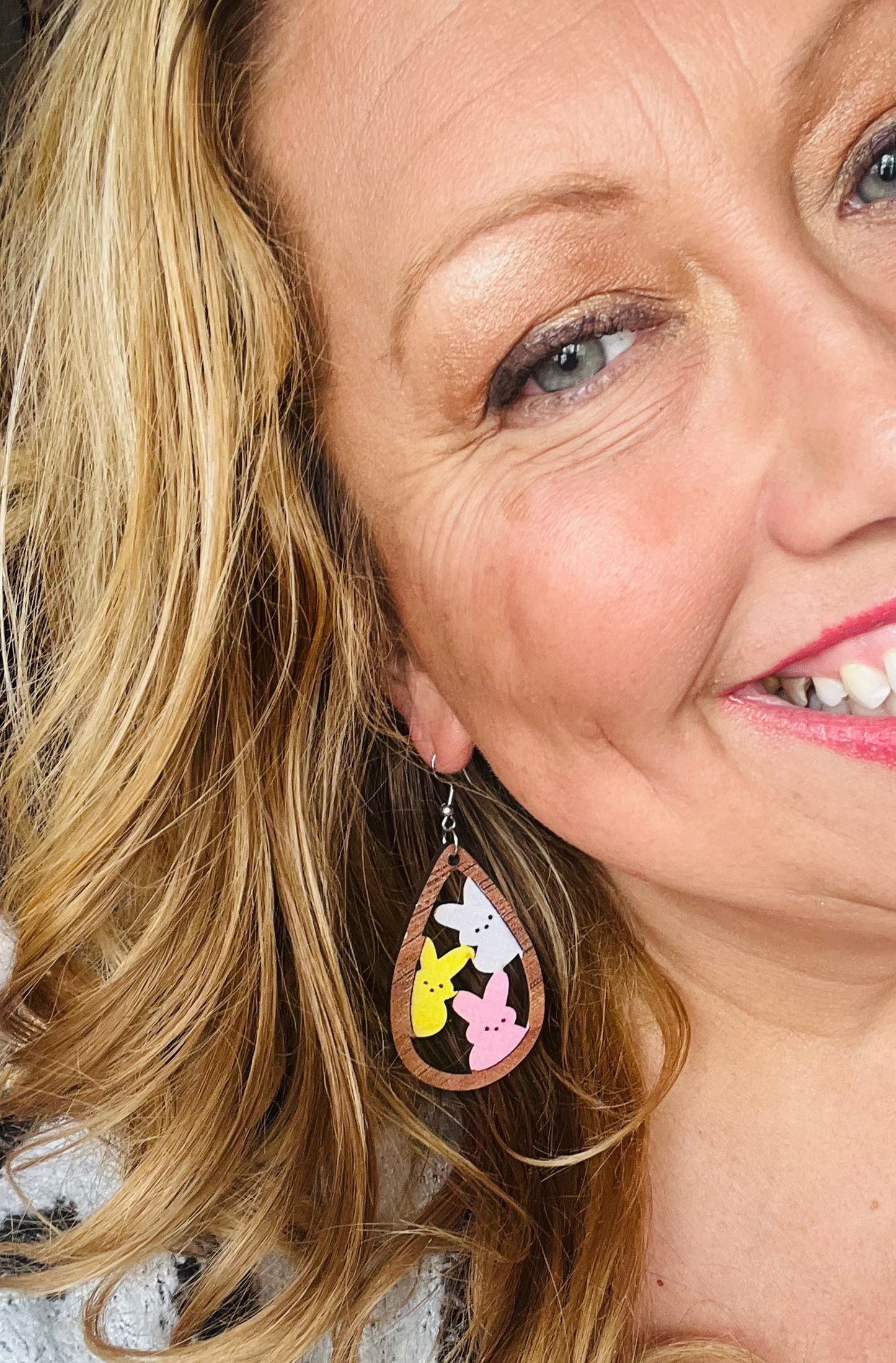 Earrings Assorted styles and colors Christmas Thanksgiving Easter Sports All items posted here in stock and ship same day Stacy's Pink Martini Boutique