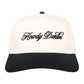 Howdy Darlin Hat - Embroidered country two toned cap Stacy's Pink Martini Boutique