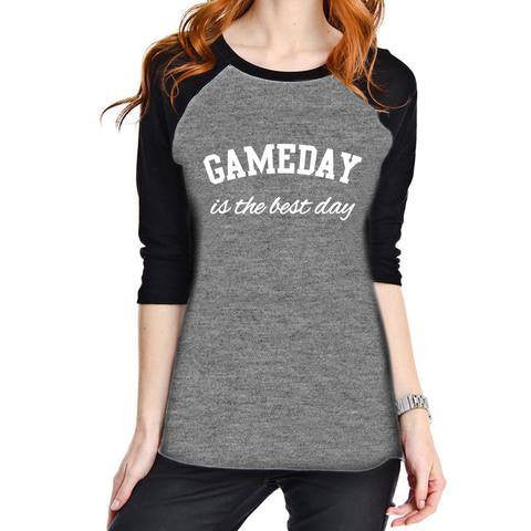 Shirt { Game day is the best day } Football. Hockey. Soccer. Basketball. Baseball. Softball. - Stacy's Pink Martini Boutique
