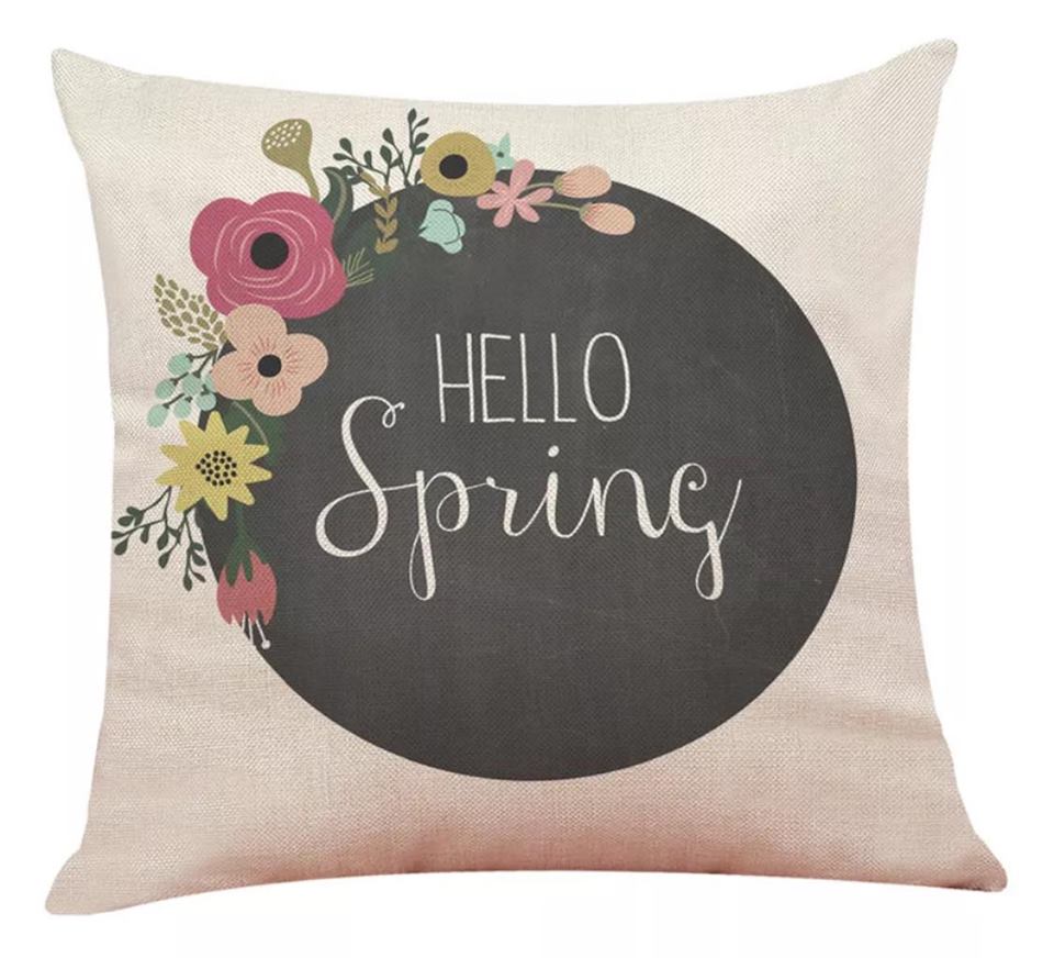 Pillows { Hello Spring } - Stacy's Pink Martini Boutique
