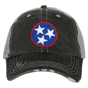 Nashville Tennesee hats and totes | Tennessee born and raised | State hats | Alabama, Georgia, Mississippi, Ohio - Stacy's Pink Martini Boutique