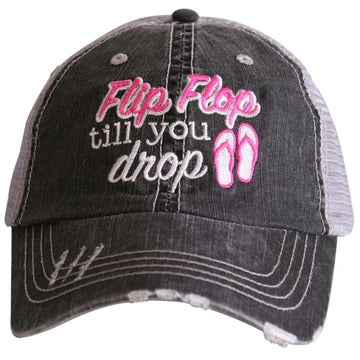 Beach vacation hats Girls weekend Beach hair dont care Beach bum Beach babe Beach please Embroidered distressed  Anchor Shells Sand - Stacy's Pink Martini Boutique