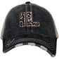 State hats LEOPARD Gray womens trucker cap - Stacy's Pink Martini Boutique