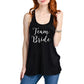 Tank {Team bride} White or black - Stacy's Pink Martini Boutique