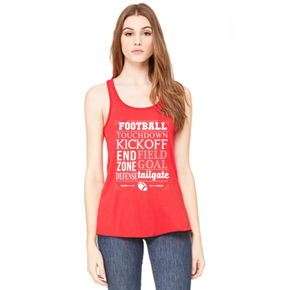 Hats, tanks, shirts, jewelry.  { Football } Assorted styles. Football mom, Love me like you love football, Football forever, Tailgate hair don't care. - Stacy's Pink Martini Boutique