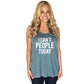I cant people today Tank tops 4 colors S - XXL - Stacy's Pink Martini Boutique