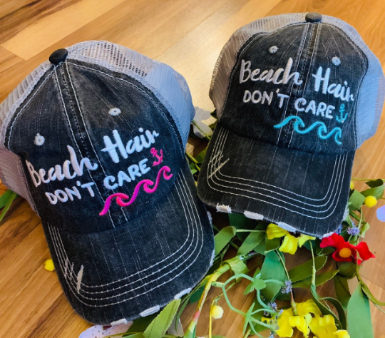 Hats { Beach hats } Vacation, girls weekend! Beach. Beach hair dont care, Beachaholic, Beach bum, Beach babe, Beach - Stacy's Pink Martini Boutique