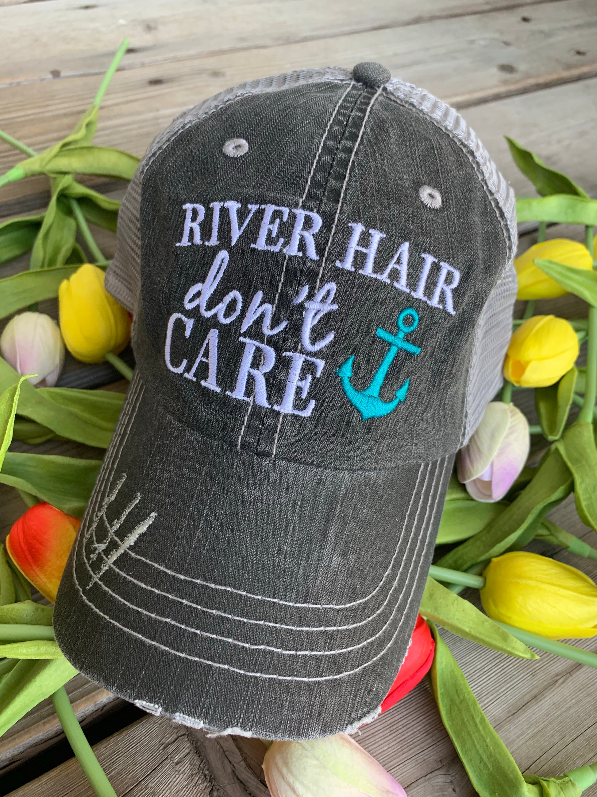 Hats { Lake Hair Don't Care } { Happy Camper } { River Hair Don't Care } { Beach Hair Don't Care } { Tailgate Hair Don't Care } Hat. Beach Hair Don't