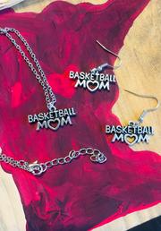 Earrings, Necklaces { Basketball mom } Silver. 2 necklaces left. 3 earrings left! $5 jewelry sale! - Stacy's Pink Martini Boutique