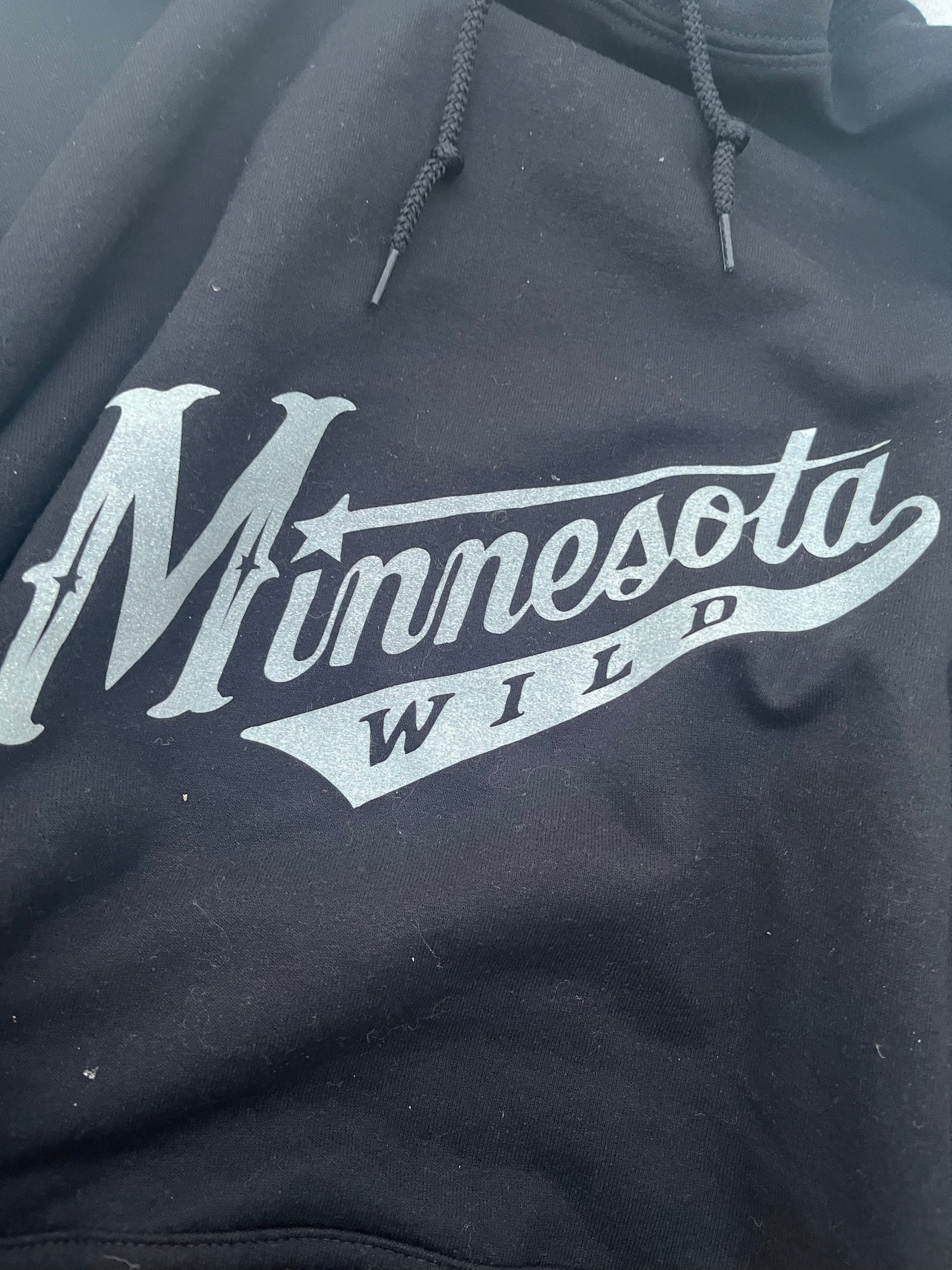 Gildan Minnesota Wild Crewneck Sweatshirt Orange M