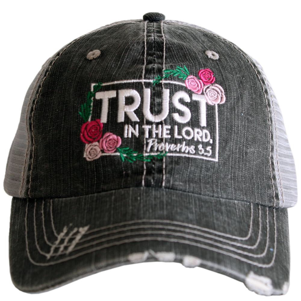 Faith hats and clothing FAITH OVER FEAR Embroidered trucker caps - Stacy's Pink Martini Boutique