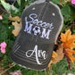 Personalized SOCCER hats Soccer mom Womens embroidered trucker caps Soccer hair - Stacy's Pink Martini Boutique
