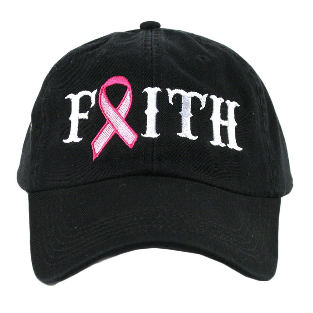 Faith hats and clothing FAITH OVER FEAR Embroidered trucker caps - Stacy's Pink Martini Boutique