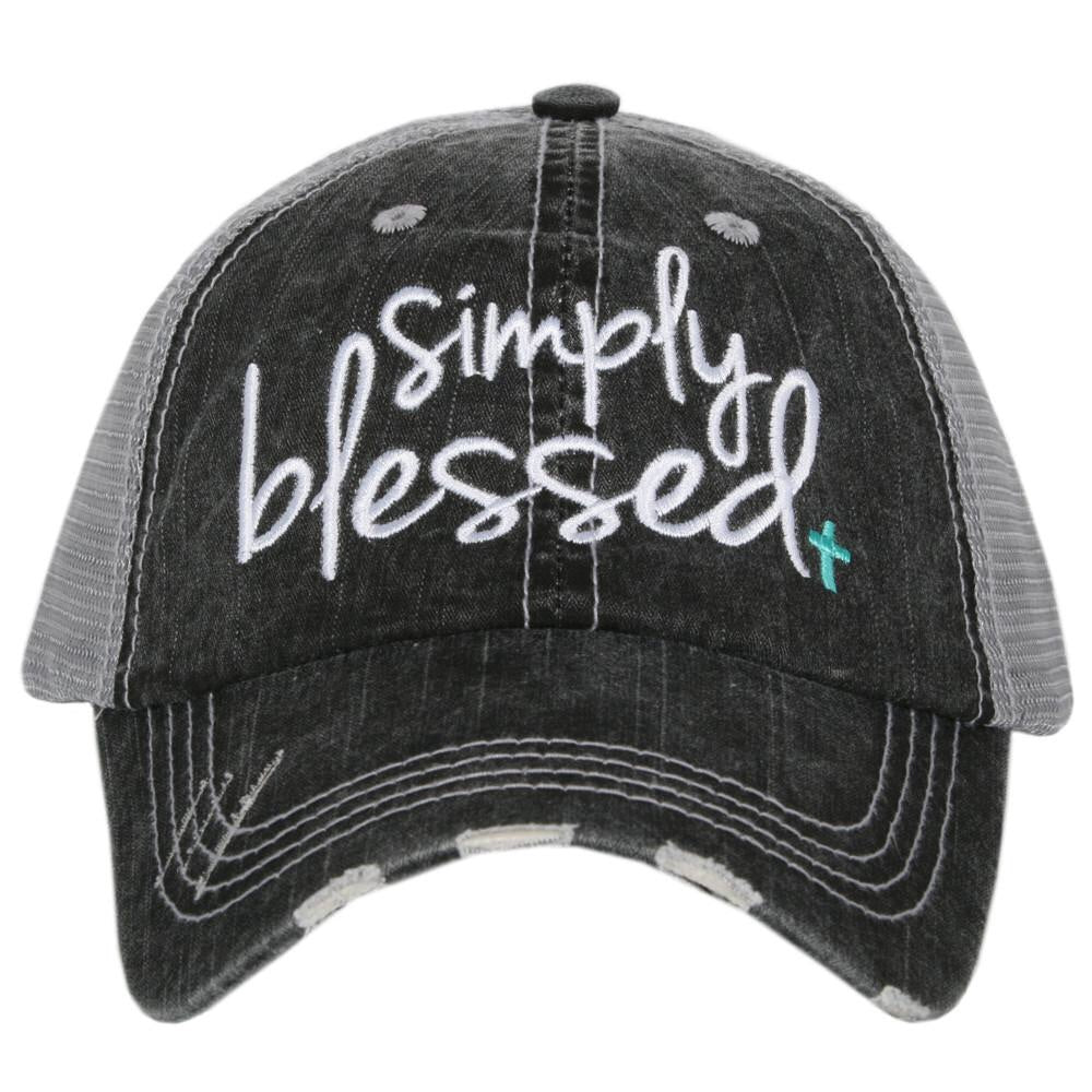 Faith hats and clothing FAITH OVER FEAR Embroidered trucker caps - Stacy's Pink Martini Boutique