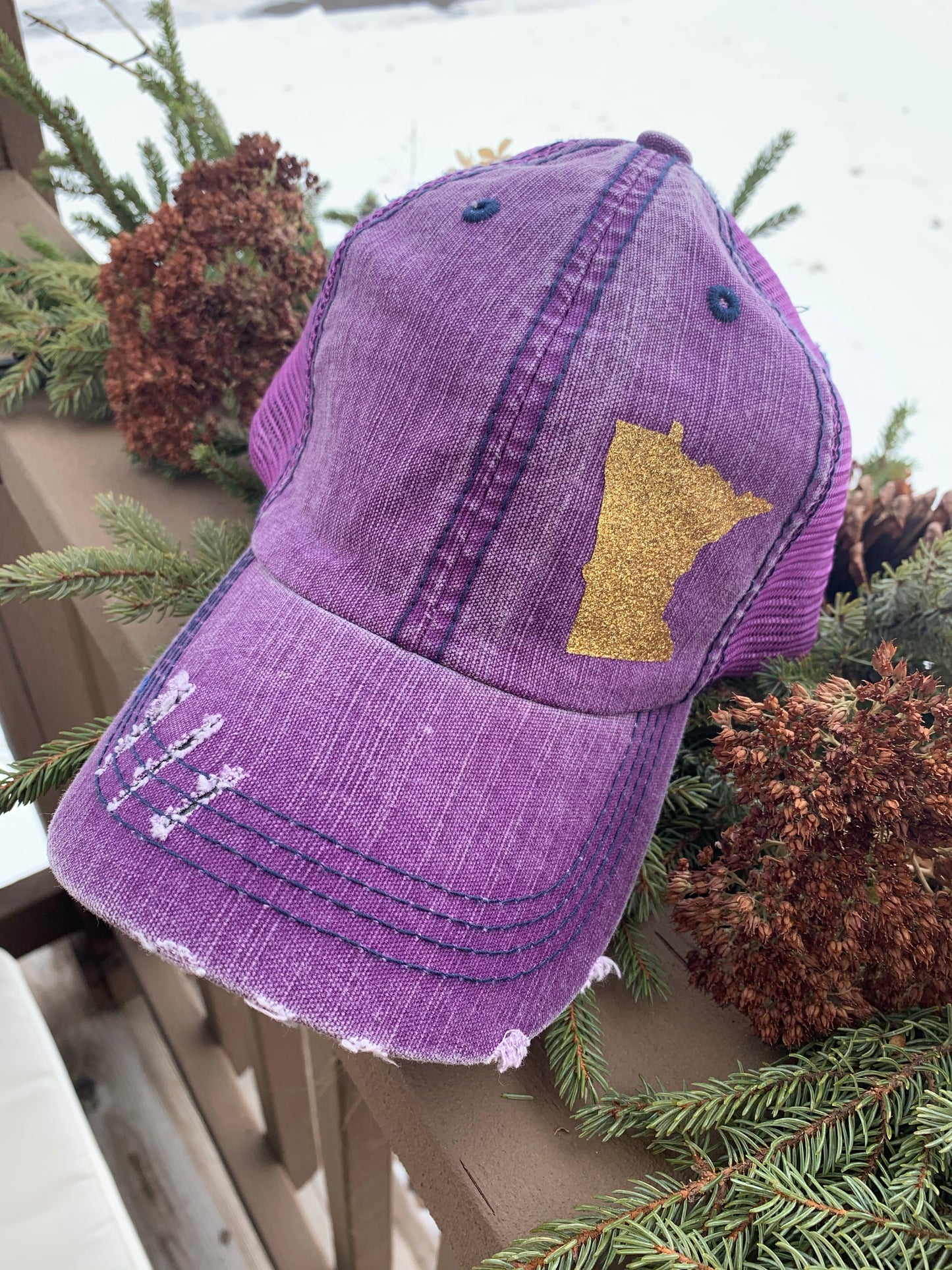 Hat { Mn } 32 • Paddles • Richardson snapback • Embroidered patch • Sota Clothing Co • Augsburg - Stacy's Pink Martini Boutique