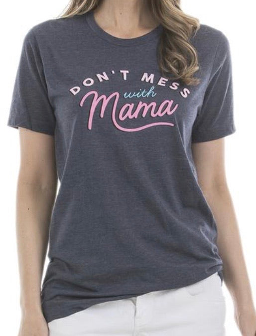 Mom hats! Dont mess with Mama | Embroidered distressed womens trucker cap | 4 colors!  Black • Wine • Light pink • Teal | Mama bear | Mommin ain’t easy | Tired as a mother - Stacy's Pink Martini Boutique