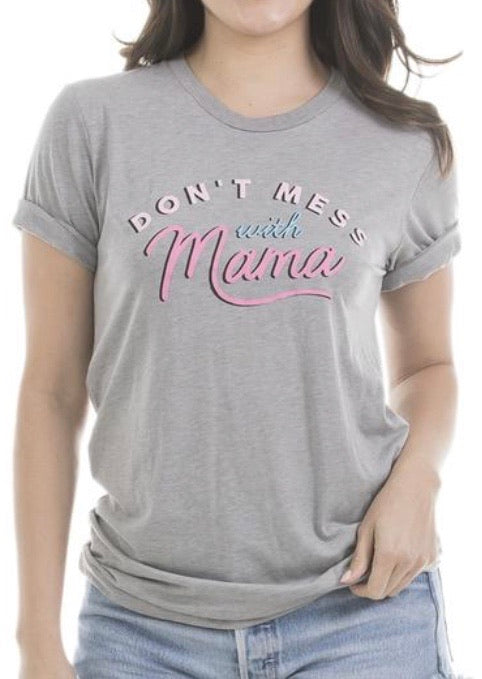 Mom hats! Dont mess with Mama | Embroidered distressed womens trucker cap | 4 colors!  Black • Wine • Light pink • Teal | Mama bear | Mommin ain’t easy | Tired as a mother - Stacy's Pink Martini Boutique