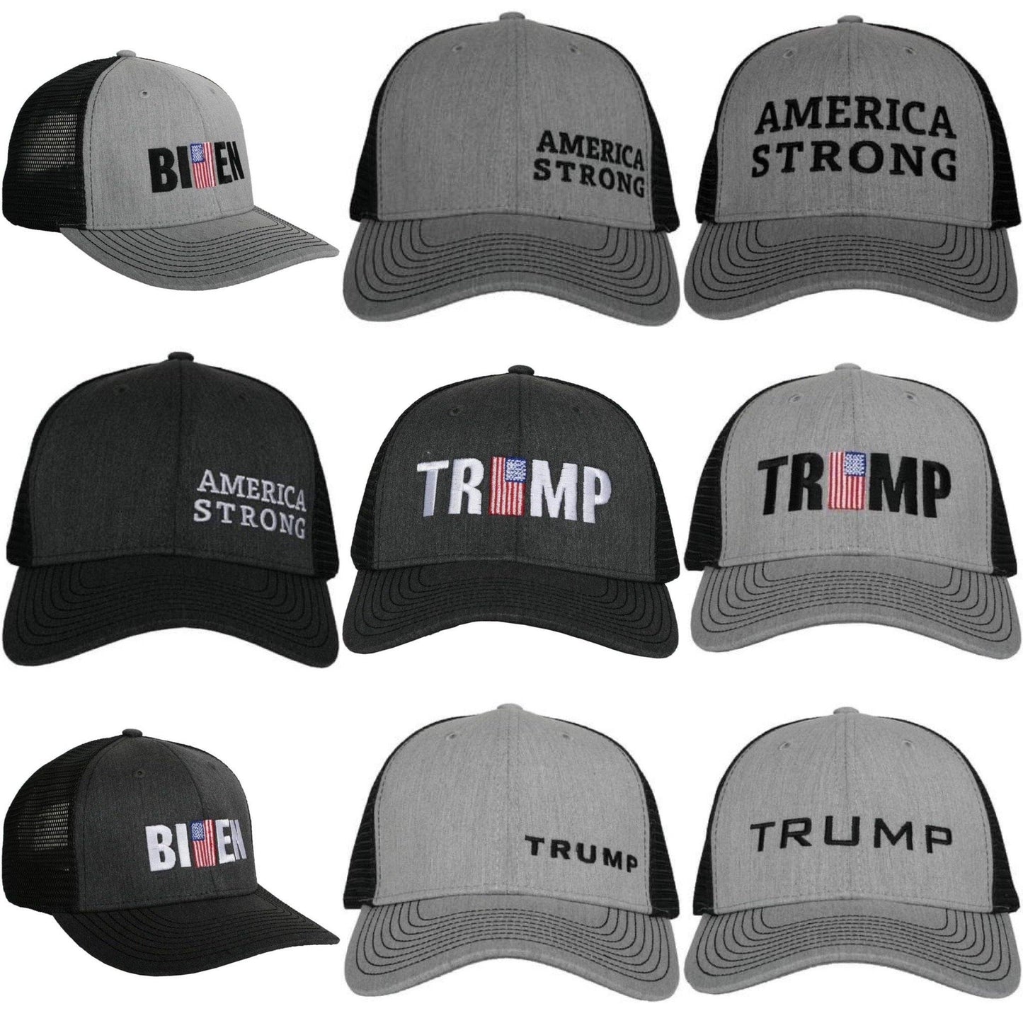 Trump and Biden hats | Trucker caps | Unisex - Stacy's Pink Martini Boutique