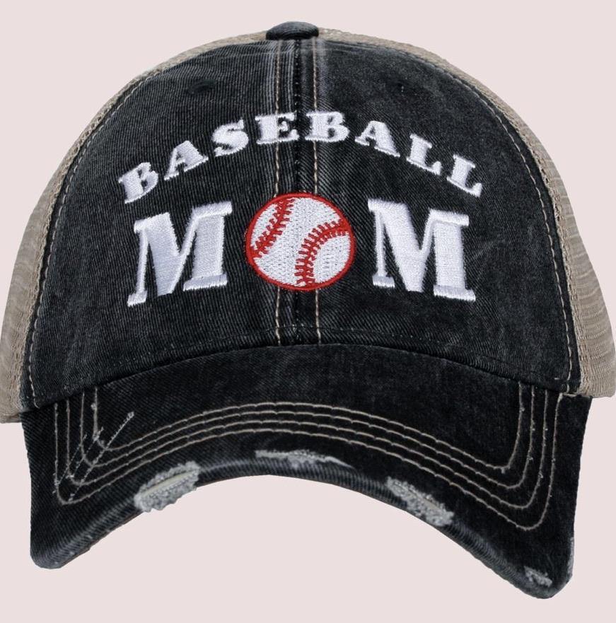 Baseball mom hat - Stacy's Pink Martini Boutique