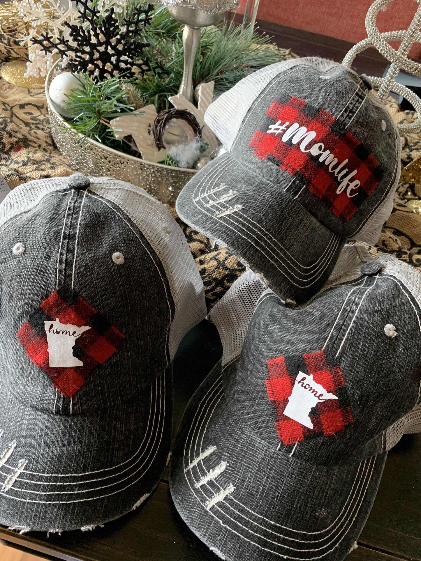 Hats { Minnesota } #momlife. Mn home. - Stacy's Pink Martini Boutique