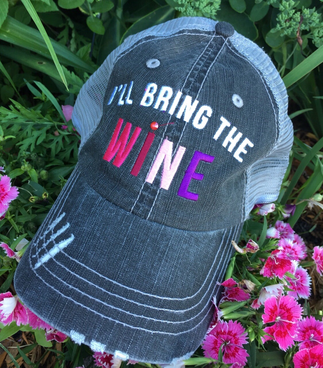 Hats •• I’ll bring the alc-ohol • I’ll bring the bail money • bad decisions • gan-gsta rap • I'll bring the wi-ne ~ I'll bring the essentials - Stacy's Pink Martini Boutique