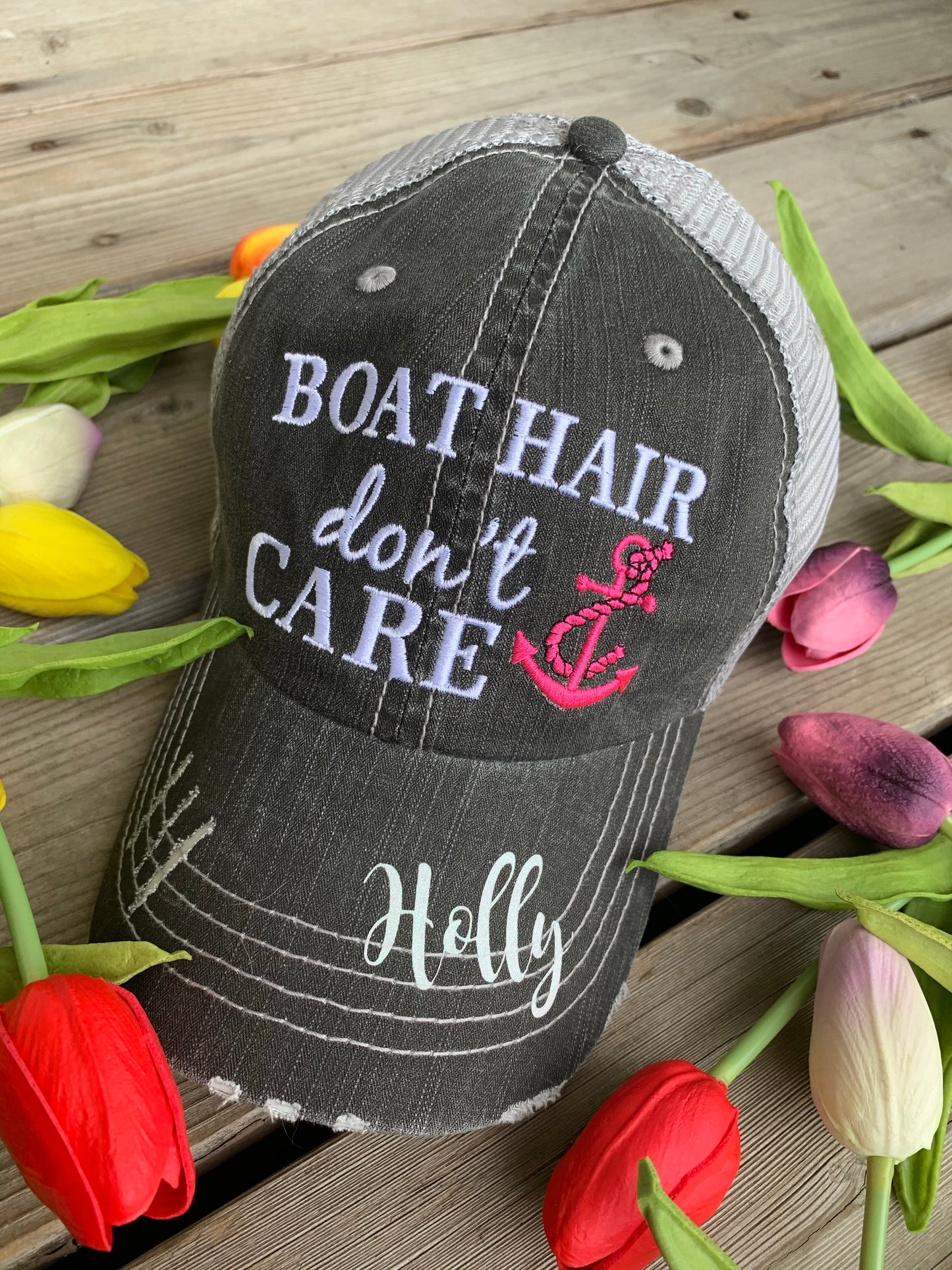 Lake hats LAKE BABE Embroidered trucker caps - Stacy's Pink Martini Boutique