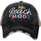 Beach hats Beach mode Personalize Embroidered distressed trucker caps 3 colors - Stacy's Pink Martini Boutique