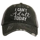 Hats, tank tops, t-shirts I can't adult today Assorted colors and styles - Stacy's Pink Martini Boutique