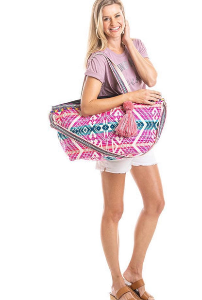Weekenders bags Handmade in India - Stacy's Pink Martini Boutique