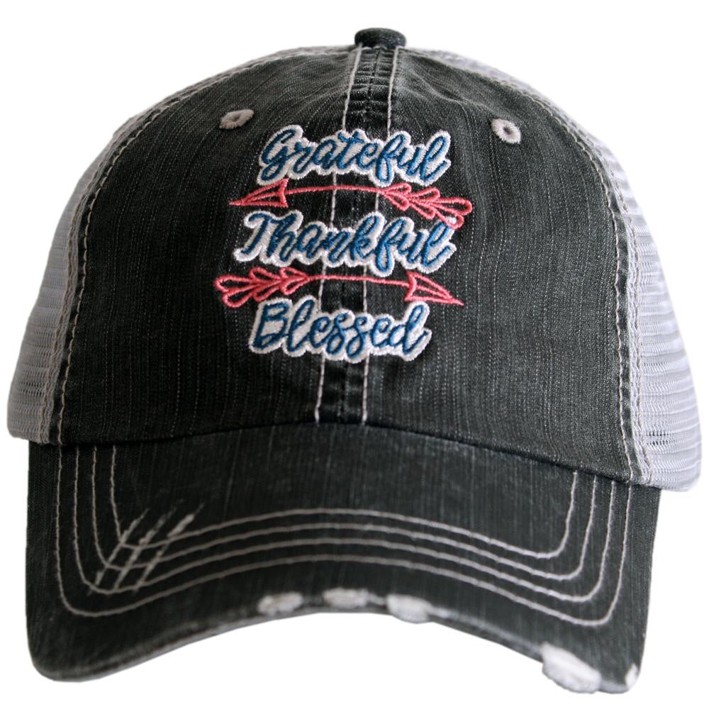 Faith hats and clothing FAITH OVER FEAR Embroidered trucker caps - Stacy's Pink Martini Boutique