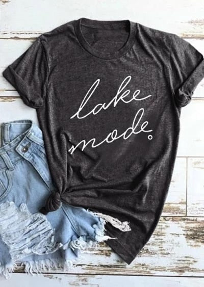 Tank top and T-shirts { Lake mode } Lake clothing. - Stacy's Pink Martini Boutique