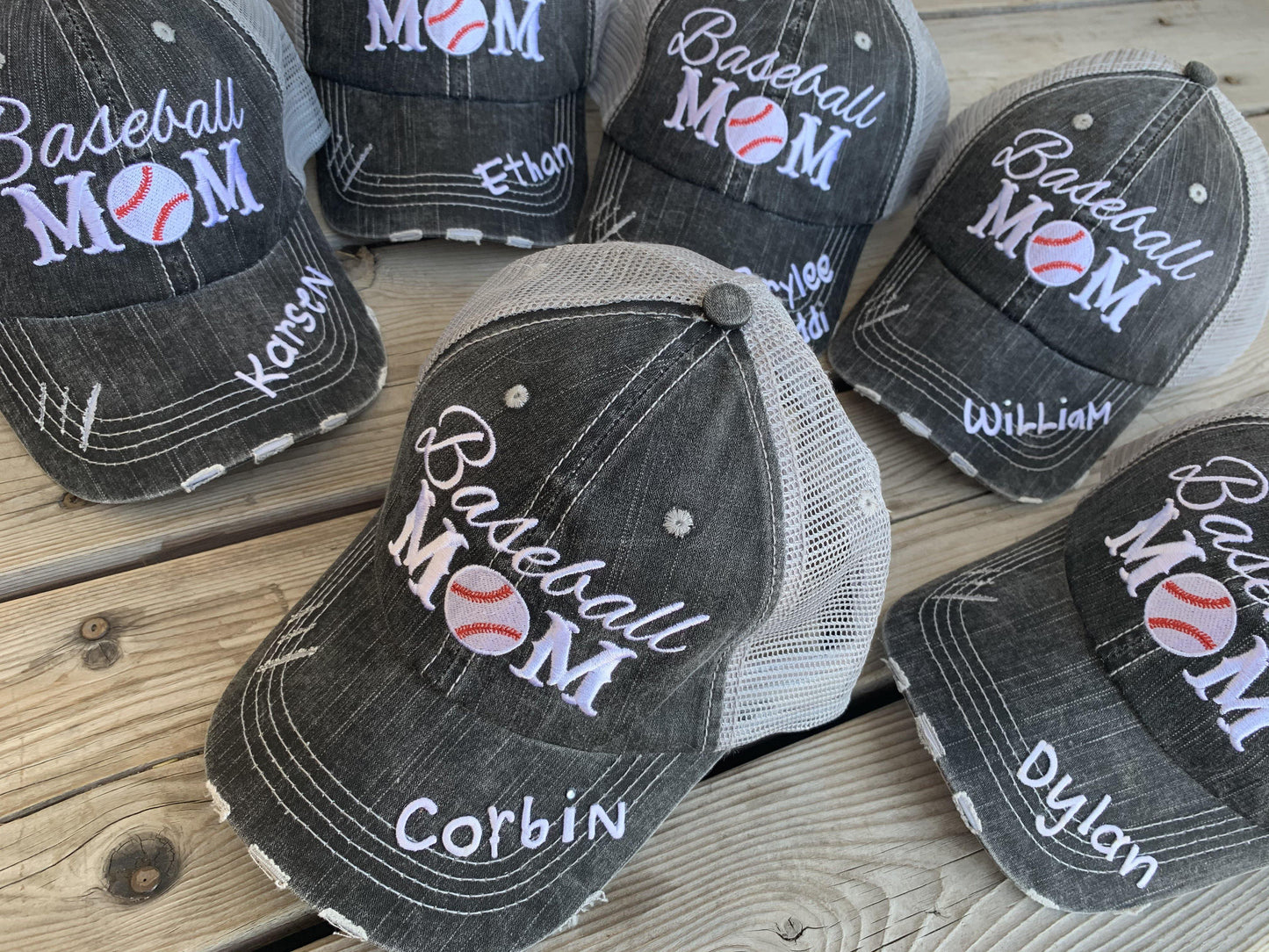 Boat hats! Boat hair dont care. FREE ship and FREE jewelry with each order. Embroidered distressed gray trucker hats with anchors. - Stacy's Pink Martini Boutique