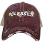 Blessed T-shirts Blessed hot mess Too blessed to stress - Stacy's Pink Martini Boutique