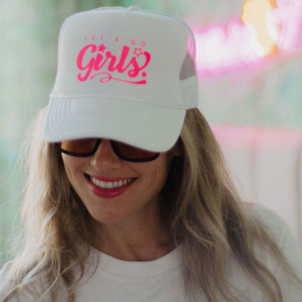 Lets Go Girls Shania Twain Foam womens snapback trucker caps