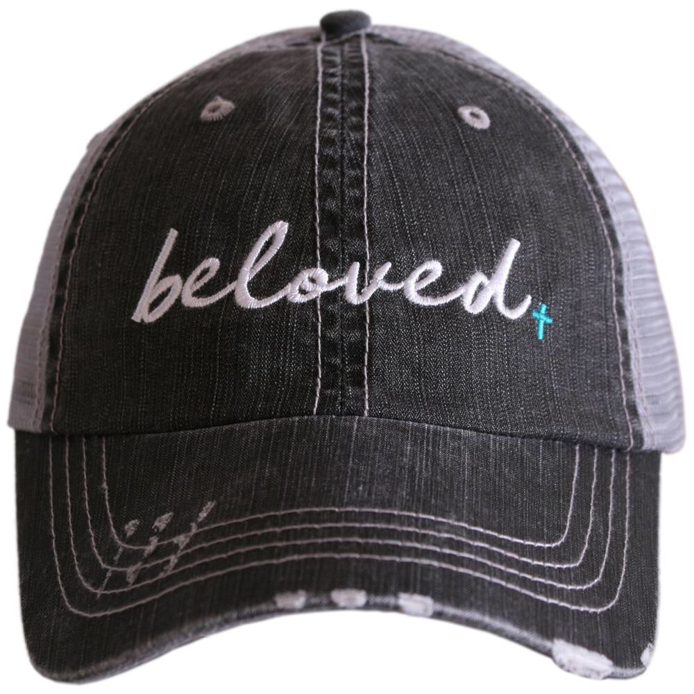 Faith hats and clothing FAITH OVER FEAR Embroidered trucker caps - Stacy's Pink Martini Boutique