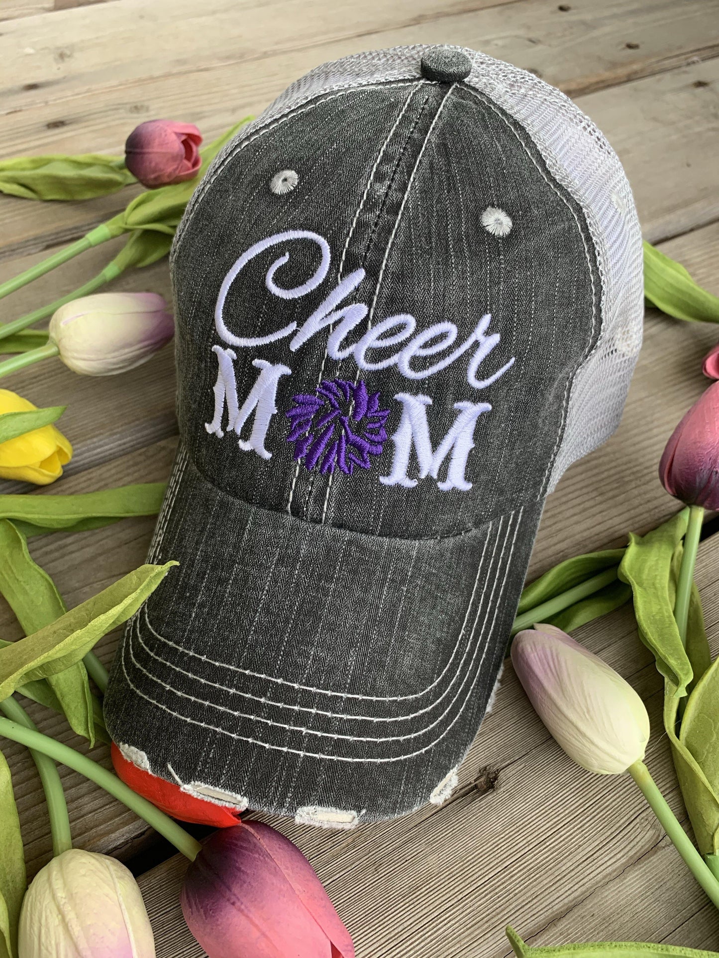 Barn Hats • Barn hair don’t care • Personalize • FREE SHIP! TEAL, PINK, WHITE horseshoe • Embroidered • Distressed • Horses - Stacy's Pink Martini Boutique