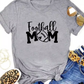 Football t-shirt | Football mom | Women's | Sports clothing, hats & accessories. - Stacy's Pink Martini Boutique