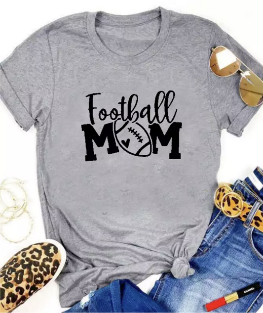 Football t-shirt | Football mom | Women's | Sports clothing, hats & accessories. - Stacy's Pink Martini Boutique