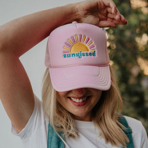 Sunkissed hats Hello sunshine caps T-shirts Embroidered