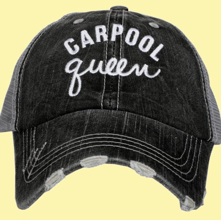 Hats • Carpool Queen - Stacy's Pink Martini Boutique