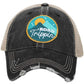 Road trippin’ | Trucker caps | Teal or black - Stacy's Pink Martini Boutique