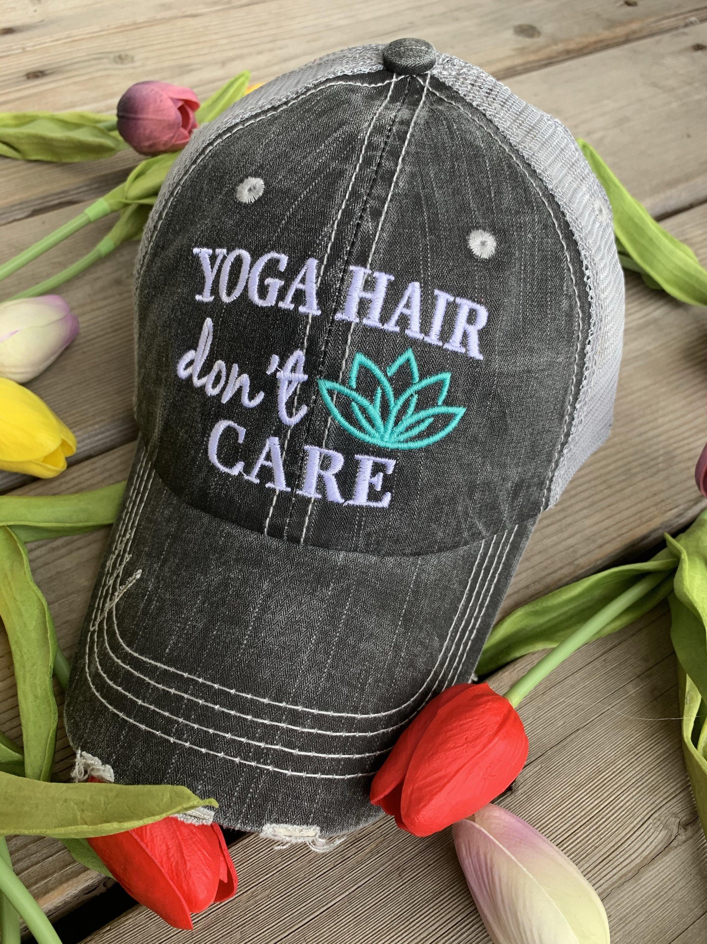 Barn Hats • Barn hair don’t care • Personalize • FREE SHIP! TEAL, PINK, WHITE horseshoe • Embroidered • Distressed • Horses - Stacy's Pink Martini Boutique