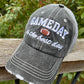 Baseball and football hats GAMEDAY IS THE BEST DAY Embroidered trucker cap Gameday outfit