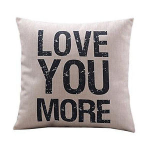 Pillow or pillowcase { Love you more } - Stacy's Pink Martini Boutique